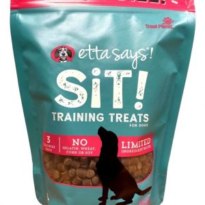 Etta Says! Sit! Dog Training Treats Bacon Recipe Value Bag 16oz - Buzzy Pet Shop