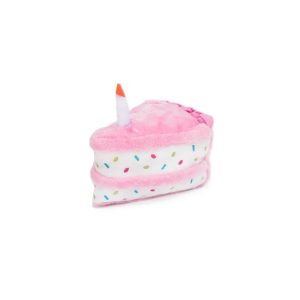 ZippyPaws Birthday Cake Pink - Buzzy Pet Shop